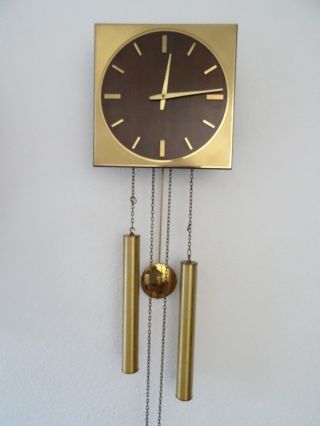 Junghans Vintage Retro Mid Century Wall Clock Repair (kienzle Mauthe Hermle Era)
