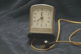 Vintage Telechron Electric Alarm Clock 1930s Telechron 711