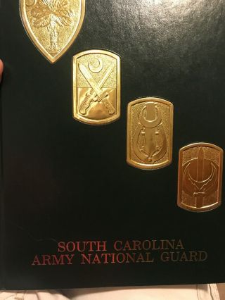 South Carolina Army National Guard 1988 Hardback Yearbook