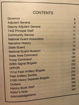 South Carolina Army National Guard 1988 Hardback Yearbook 4