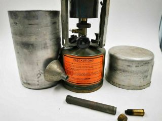 C.  M.  Mfg Pack Stove Coleman Us 1945 M1945 American Portable Gas Stove Wwii