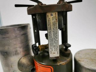 C.  M.  MFG Pack Stove Coleman US 1945 M1945 American Portable Gas Stove WWII 2