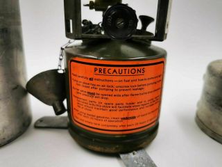C.  M.  MFG Pack Stove Coleman US 1945 M1945 American Portable Gas Stove WWII 6