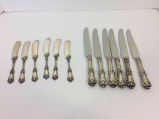 36 Pc Federal Cotillion by Frank Smith Sterling Silver Flatware Set 6 Service 2