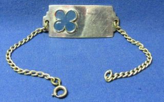 Wwii 88th Infantry Division Blue Devils Di Unit Home Front Sweetheart Bracelet