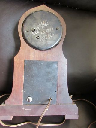 Rare Vintage United Self Starting Hula Girl Clock United Clock U.  S.  A 5