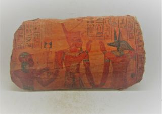 Very Rare Ancient Egyptian Tablet Fragment