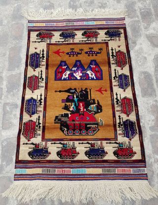 Aghan shindand baluch war rug best trible war rug tanks 144 x 92 cm 12