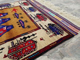 Aghan shindand baluch war rug best trible war rug tanks 144 x 92 cm 4