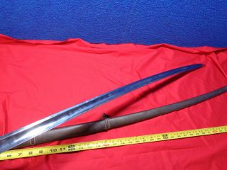 ANTIQUE FRENCH NAPOLEONIC HEAVY CAVALRY CUIRASSIER SWORD 10