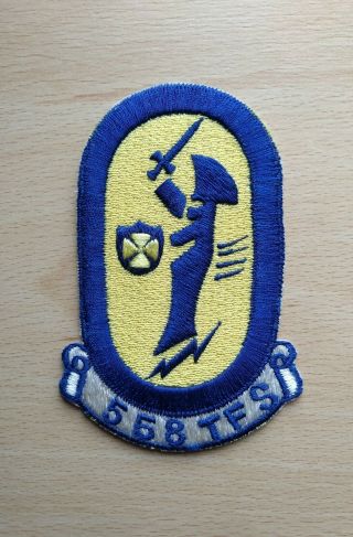 Usaf Patch 558th Tactical Fighter Squadron Patch 2