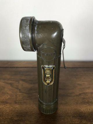 WWII US Army Flashlight Torch TL 122 B TL - 122 - B, 2