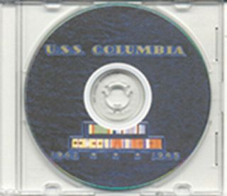 Uss Columbia Cl 56 Cruise Book Wwii On Cd Rare Navy