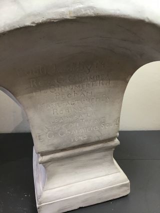 Charles Haddon Spurgeon Antique Bust by Robinson Leadbeater 1893 7