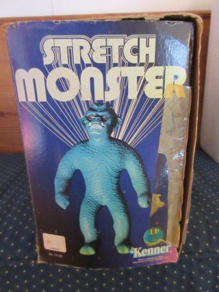 1977 Stretch Monster Figure by Kenner with Instructions and Box 10