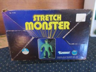 1977 Stretch Monster Figure by Kenner with Instructions and Box 9