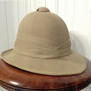 Ww2 British/commonwealth Tropical Pith/sun Helmet /|\1941