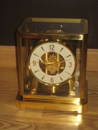 Lecoultre & Cia Atmos 15 Jewel Swiss Mantel Clock 528 - 6 Serial 189121