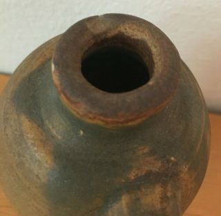 Antique Meyer Pottery Christmas Jug Texas Stoneware Crock Rare 5