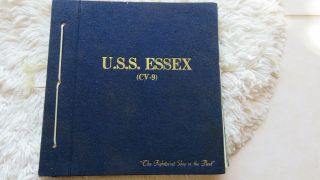 United States Ship Essex Cv - 9 Cruise Book 1950 - 1951 " From Konversion To Korea