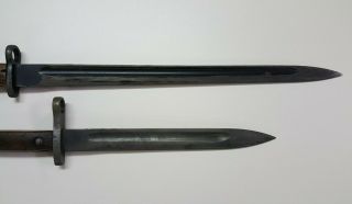 WW2 German (2) Mauser Bayonets No Scabbards Export,  Czech,  S.  American 3