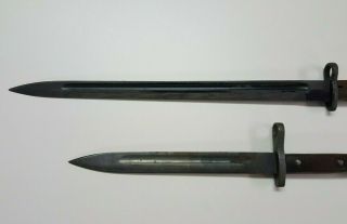 WW2 German (2) Mauser Bayonets No Scabbards Export,  Czech,  S.  American 5