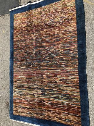 Auth: 1930 ' s Art Deco Chinese Rug RARE end of Day Collectors Beauty 4.  6x7 NR 4