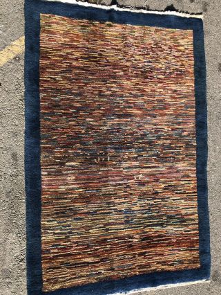Auth: 1930 ' s Art Deco Chinese Rug RARE end of Day Collectors Beauty 4.  6x7 NR 8