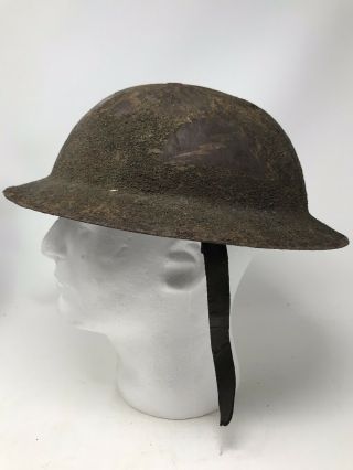 WWI M1917 Helmet 78th Infantry Division with Textured Paint World War 1 Relic 4