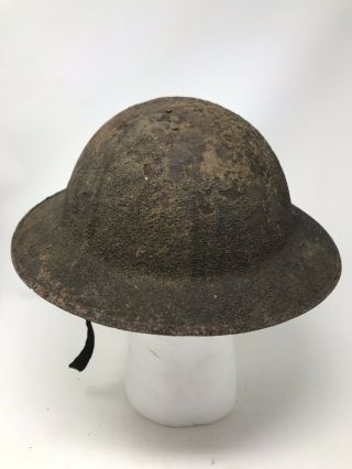 WWI M1917 Helmet 78th Infantry Division with Textured Paint World War 1 Relic 7