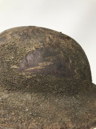 WWI M1917 Helmet 78th Infantry Division with Textured Paint World War 1 Relic 9