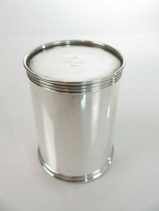 Classic Benjamin Trees Sterling Silver Julep Cup Lexington,  Kentucky c1950s 3