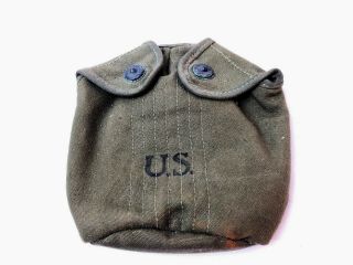 Korean War Us U.  S.  Canteen Cover,  Nos,  Canvas,  Dated,  Military,  Army,  Field
