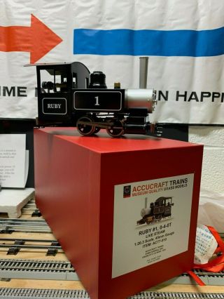 Accucraft Trains Ac77 - 010 Ruby 1 040 Live Steam Wow