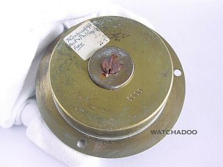 RARE Vintage 1930 ' s ZENITH Brass 8 Days Dashboard Watch Car Cockpit Clock 5