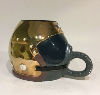 Vintage U.  S.  Navy Anti - Submarine Warfare Flight Helmet Coffee Cup Mug 5