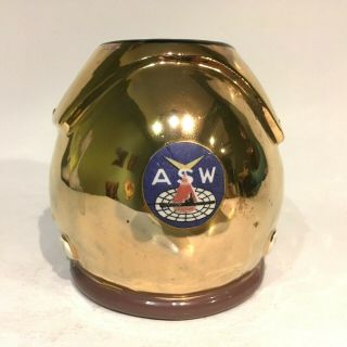 Vintage U.  S.  Navy Anti - Submarine Warfare Flight Helmet Coffee Cup Mug 8