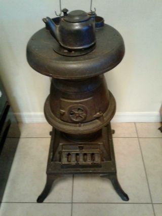 Antique Pot belly stove 2