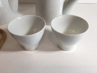 (2) Vintage Sori Yanagi 50 ' s Tea Cups & Tea Pots Tajimi Ceramic Institute MCM 2