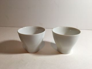 (2) Vintage Sori Yanagi 50 ' s Tea Cups & Tea Pots Tajimi Ceramic Institute MCM 6