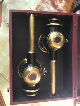 quality Pickerings of london victorian carriage lamps in handmade box 11
