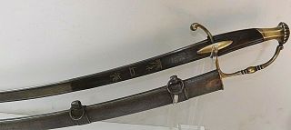 NAPOLEONIC FRENCH CONSULAR GUARD OLD GUARD LATER IMPERIAL GUARD OFFICER SWORD 10