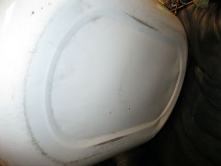 Imperial Enameled Steel Ware Porcelain Bath Tub Wash Basin Oval Bowl 8