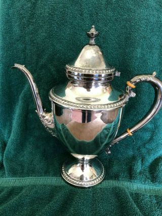 Vintage Frank Whiting Sterling Silver Tea Pot 3 1/4 Pint 706