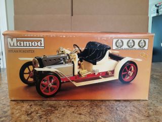 Vintage Mamod Steam Roadster Convertible Car In Factory Box W/ All Accessories