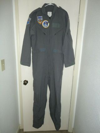 Us Air Force Space Command North American Aerospace Defense Crew Coveralls - 46l