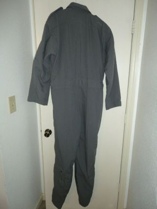 US AIR FORCE SPACE COMMAND NORTH AMERICAN AEROSPACE DEFENSE CREW COVERALLS - 46L 2