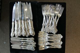 Reed & Barton Francis 1st Sterling Silver 72 Piece Set