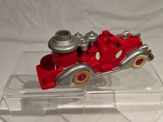 1920 ' s - 1930 ' s HUBLEY IRON TOY FIRE ENGINE: FROM HUBLEY WORKER WITH 99.  9 PAINT 4