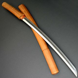 Antique Nihonto Japanese Katana Sword Wakizashi Sukesada 祐定 W/shirasaya Nr